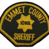 United States Emmet County Iowa Sheriff Cloth Patch Badge