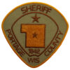 Canadian Portage Wis County Sheriff Cloth Patch Badge