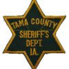 United States Tama County Sheriff's Dept. IA. Cloth Patch Badge
