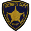 United States Sheriff's Dept. Carroll County Maryland Cloth Patch Badge