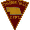 United States Chadron Dept. Cloth Patch Badge