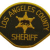 United States Los Angeles County Sheriff Cloth Patch Badge