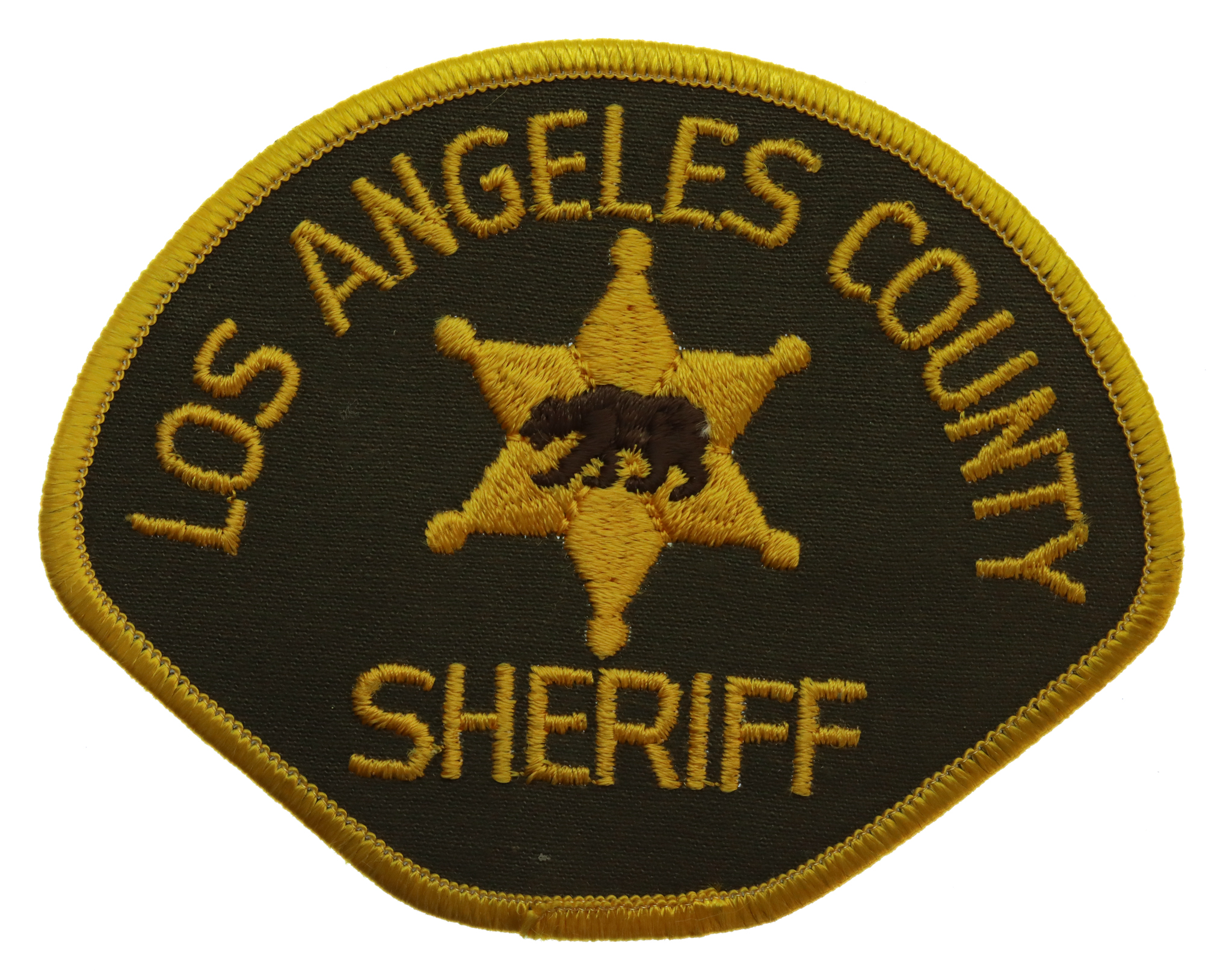 United States Los Angeles County Sheriff Cloth Patch Badge