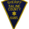 United States Saline County Kans. Sheriff Cloth Patch Badge