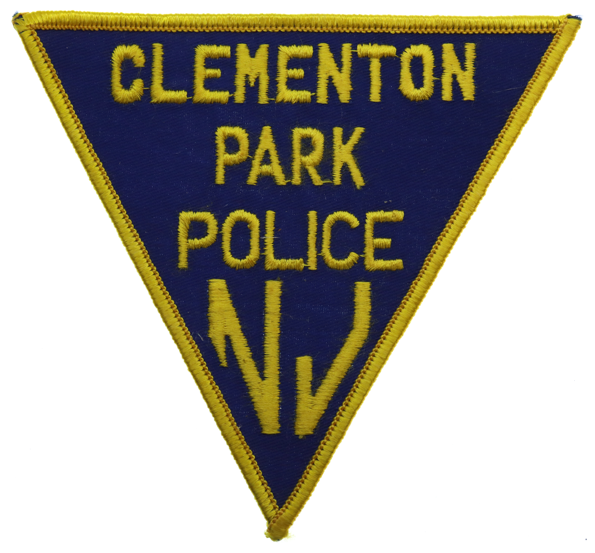 United States Clementon Park Police NJ Cloth Patch Badge