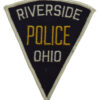 United States Riverside Police Ohio Cloth Patch Badge