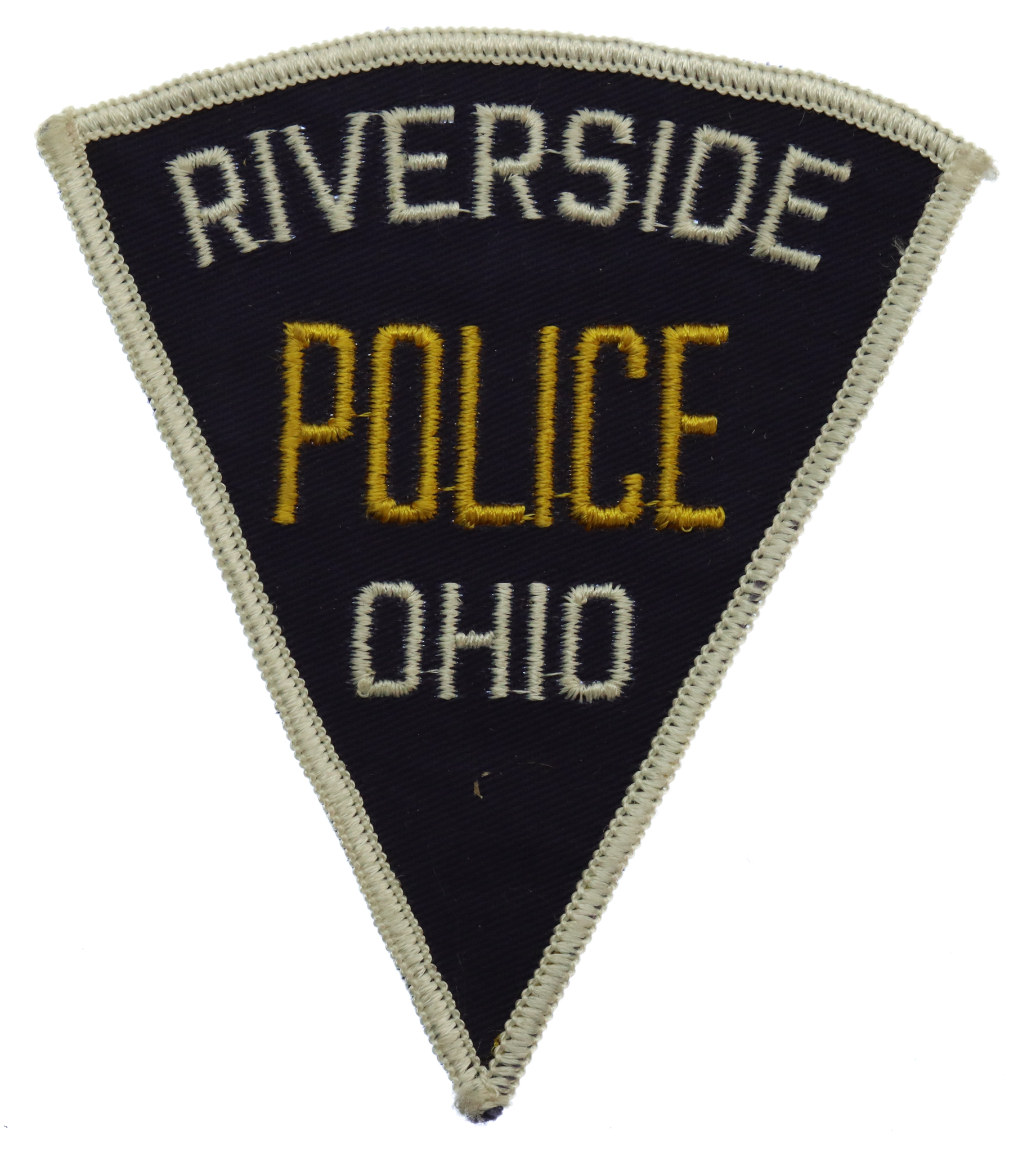 United States Riverside Police Ohio Cloth Patch Badge