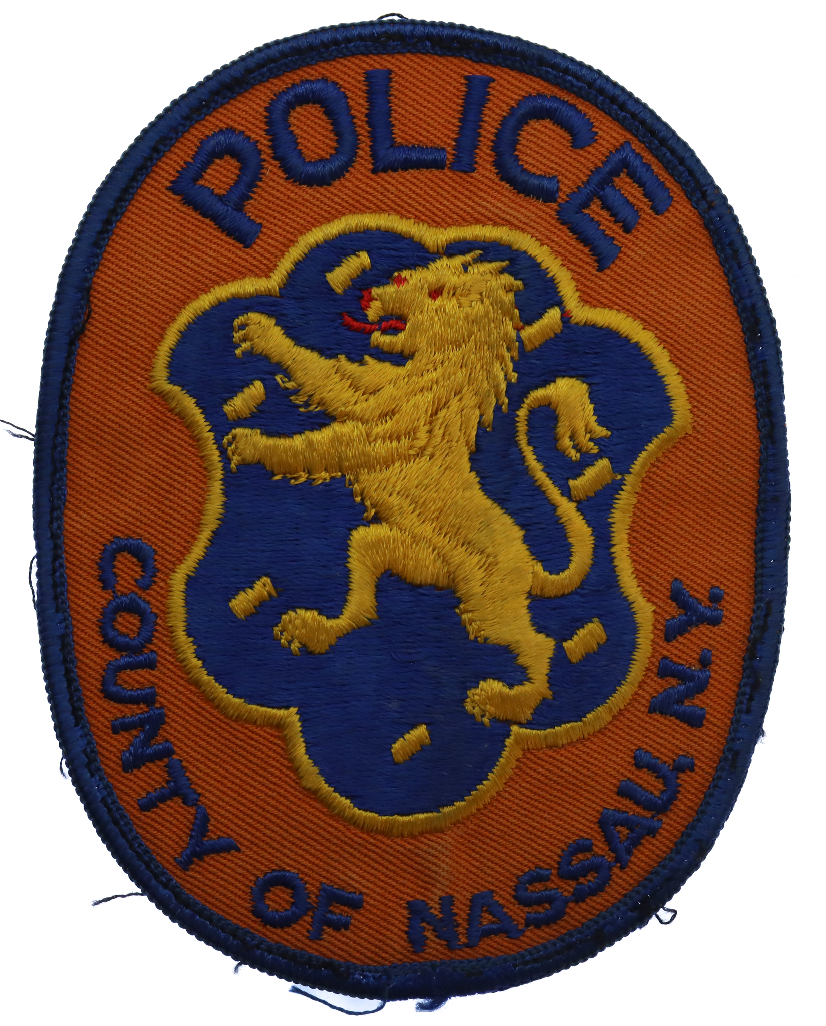 United States County of Nassau, N.Y. Police Cloth Patch Badge