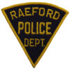 United States Raeford Police Dept. Cloth Patch Badge