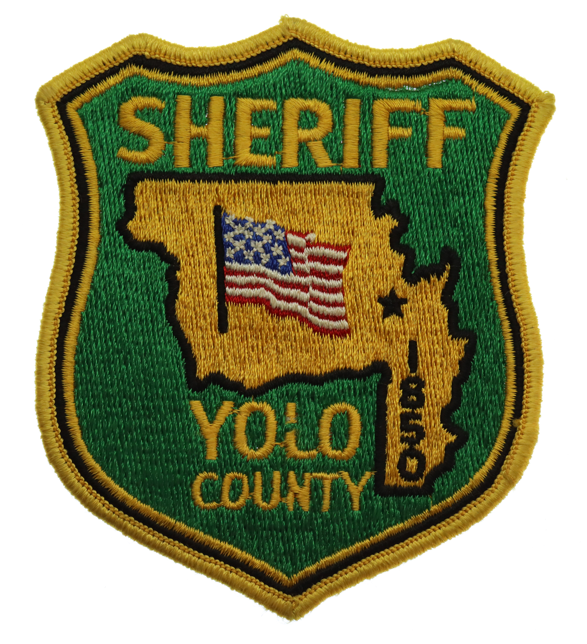  United States Yolo County Sheriff Cloth Patch Badge