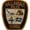 United States Hallandale Police Florida Cloth  Patch Badge