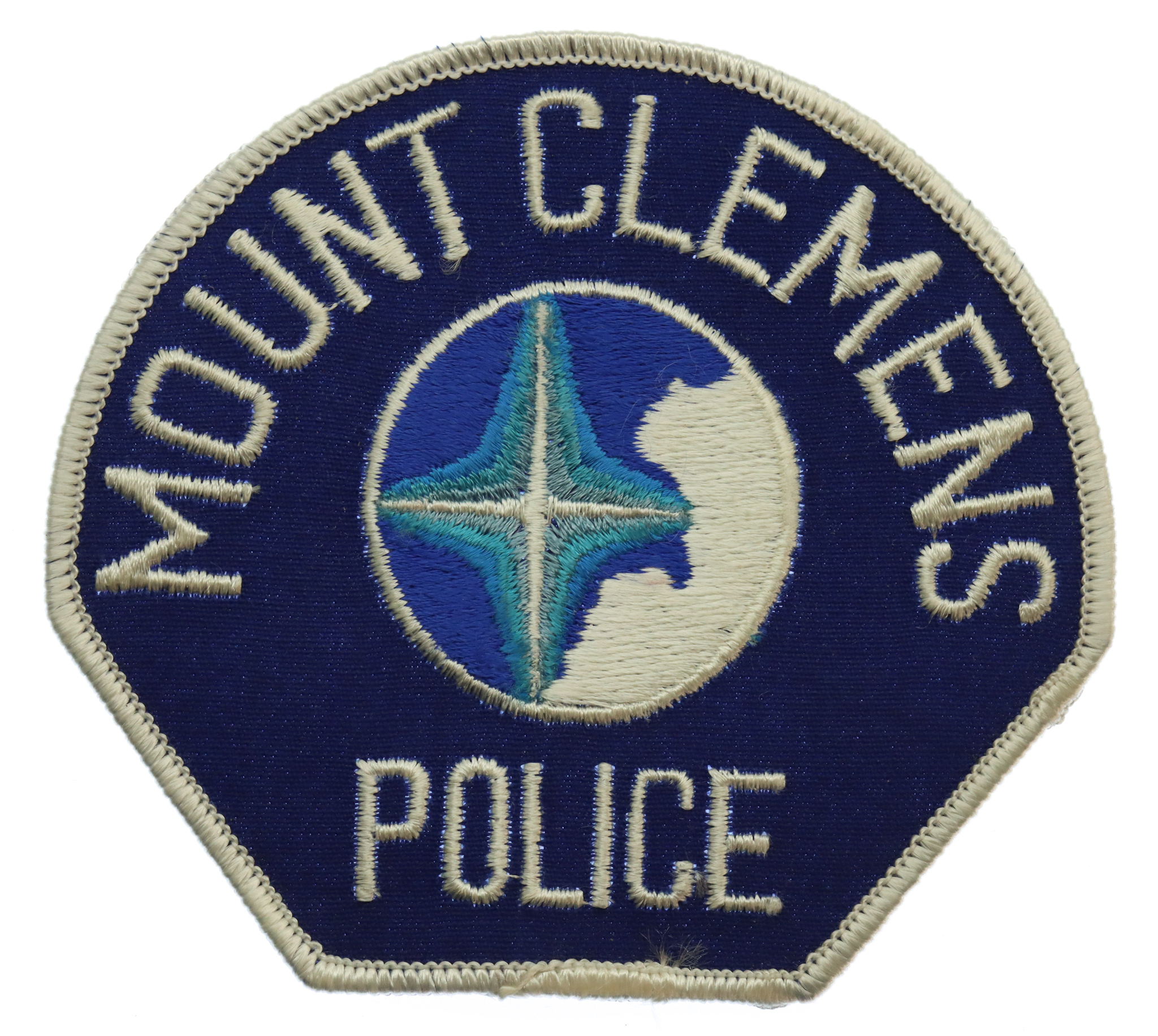 United States Mount Clemens Police Cloth Patch Badge