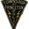 United States Township of Princeton Police Cloth Patch Badge