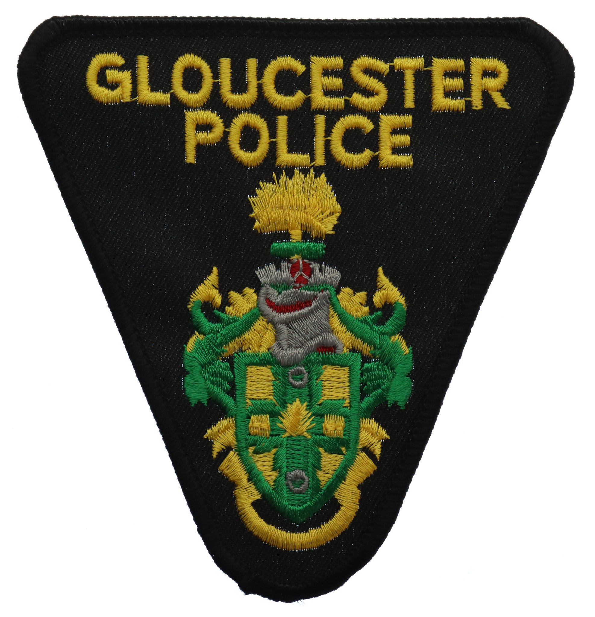 United States Gloucester Police Cloth Patch Badge