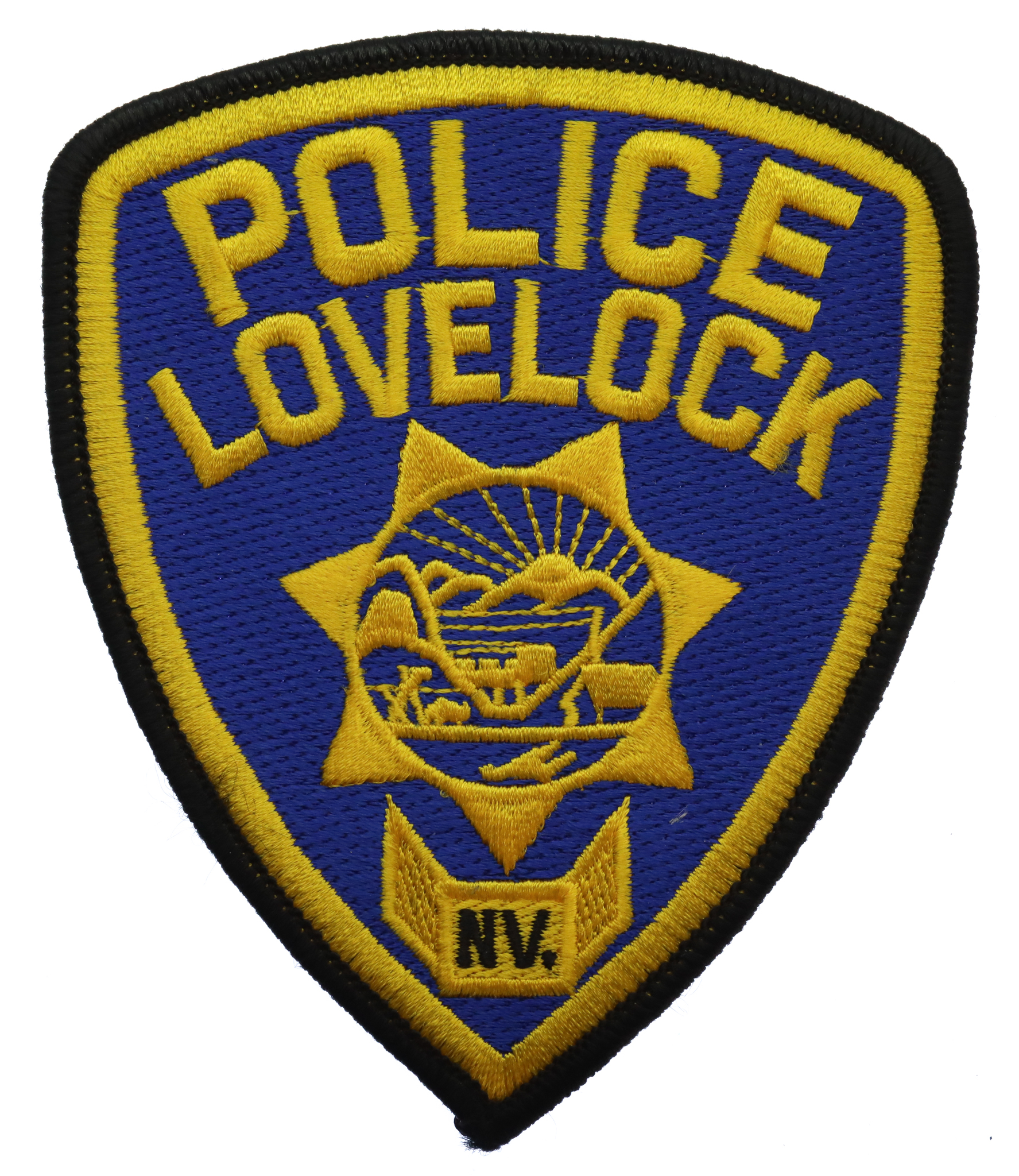 United States Lovelock NV. Police Cloth Patch Badge