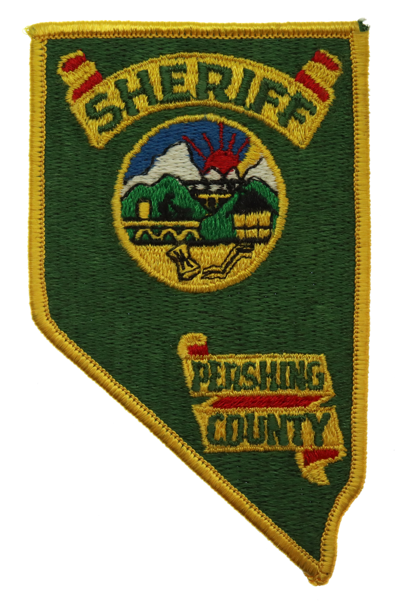 United States Pershing County Sheriff Cloth Patch Badge