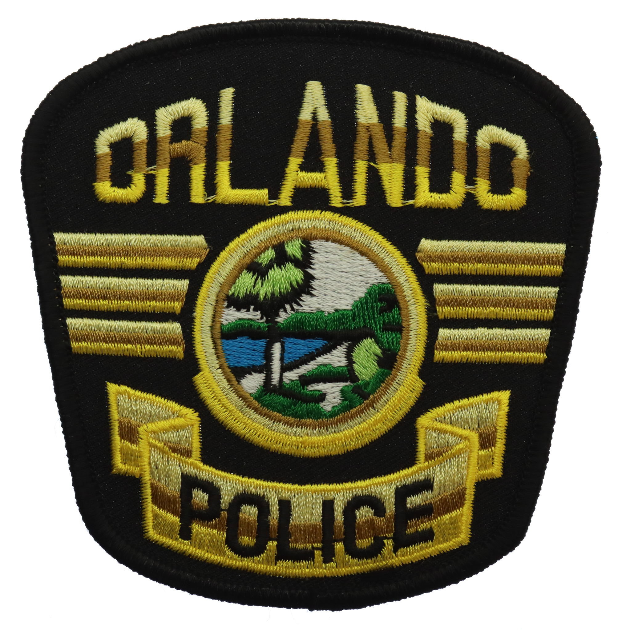 United States Orlando Police Cloth Patch Badge