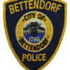 United States Bettendorf Iowa Police Cloth Patch Badge