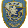 United States Le Mars Police Department Iowa Cloth Patch Badge