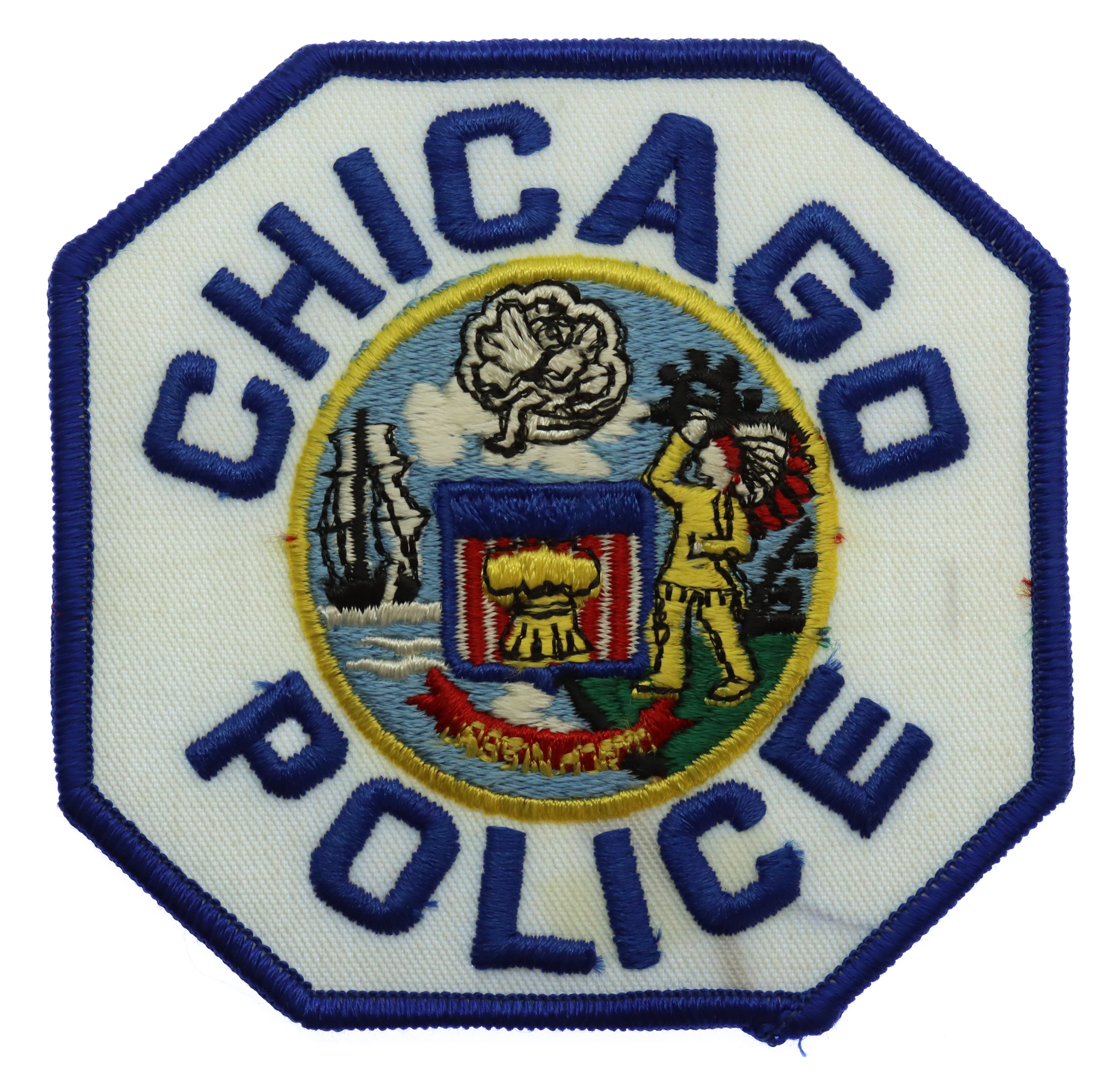 United States Chicago Police Cloth Patch Badge