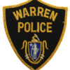 United States Warren Police Cloth Patch Badge