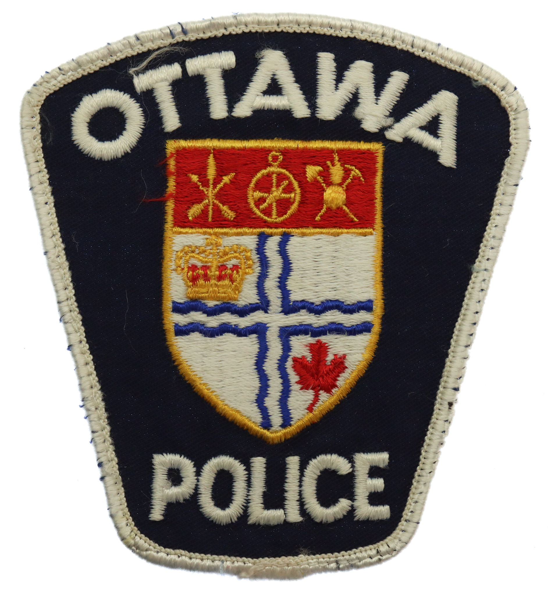 Canadian Ottawa Police Cloth Patch Badge