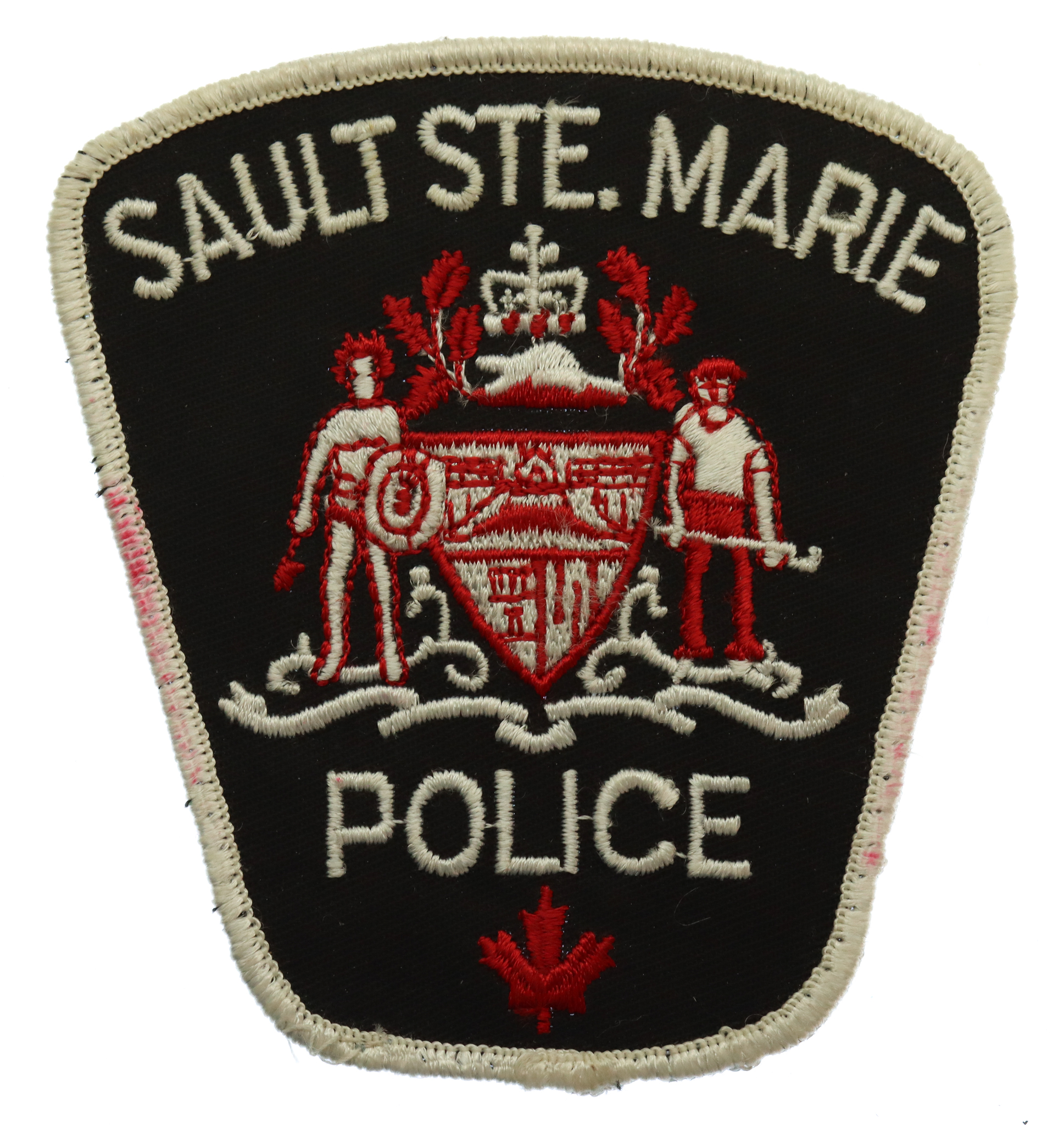 Canadian Sault Ste. Marie Police Cloth Patch Badge