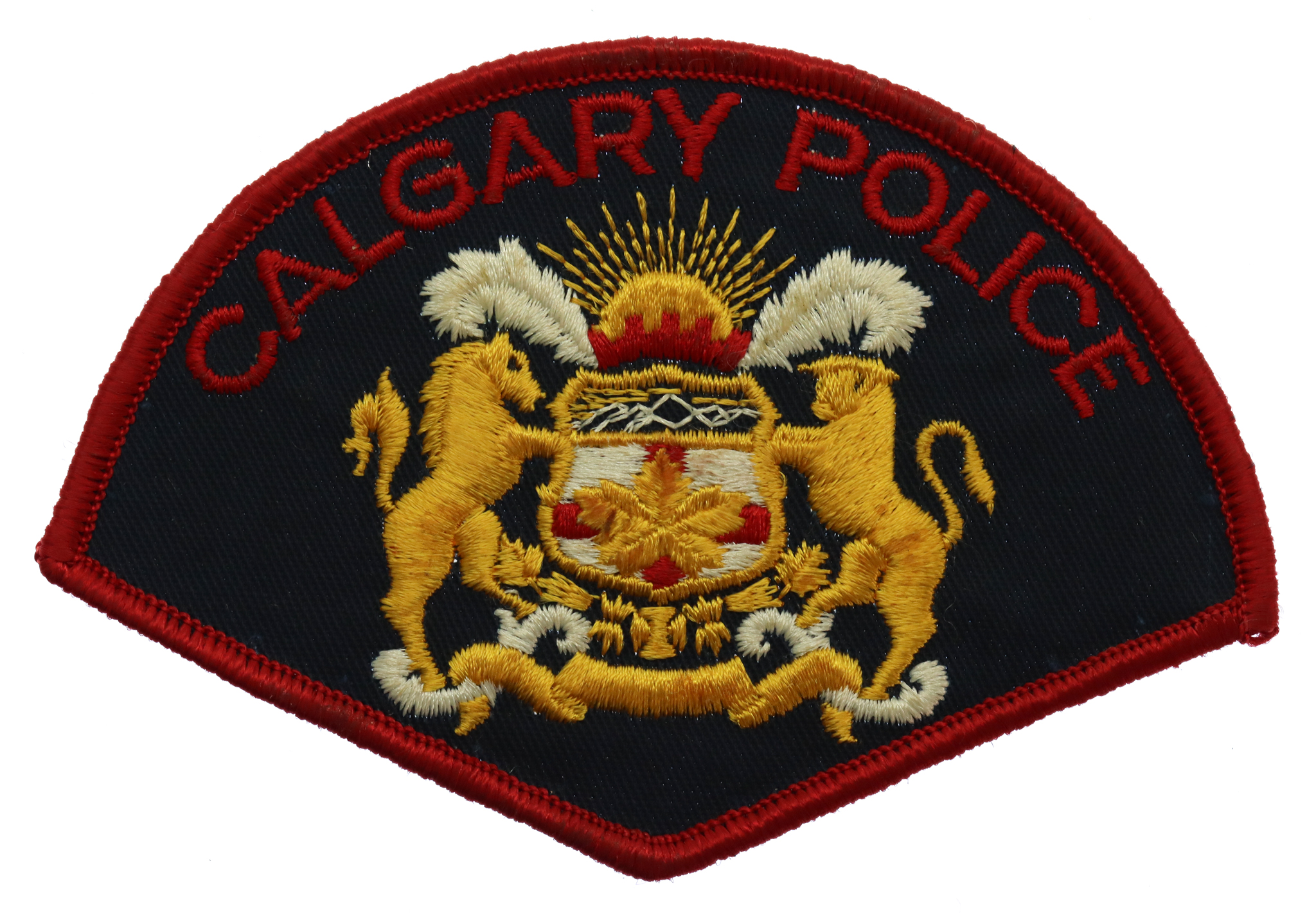 Canadian Calgary Police Cloth Patch Badge