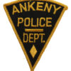 United States Ankeny Police Dept. Cloth Patch Badge