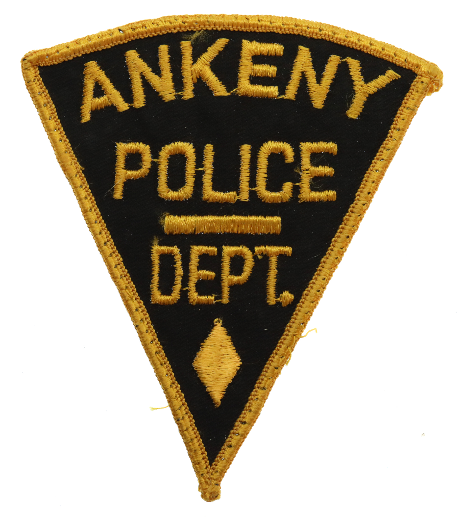 United States Ankeny Police Dept. Cloth Patch Badge