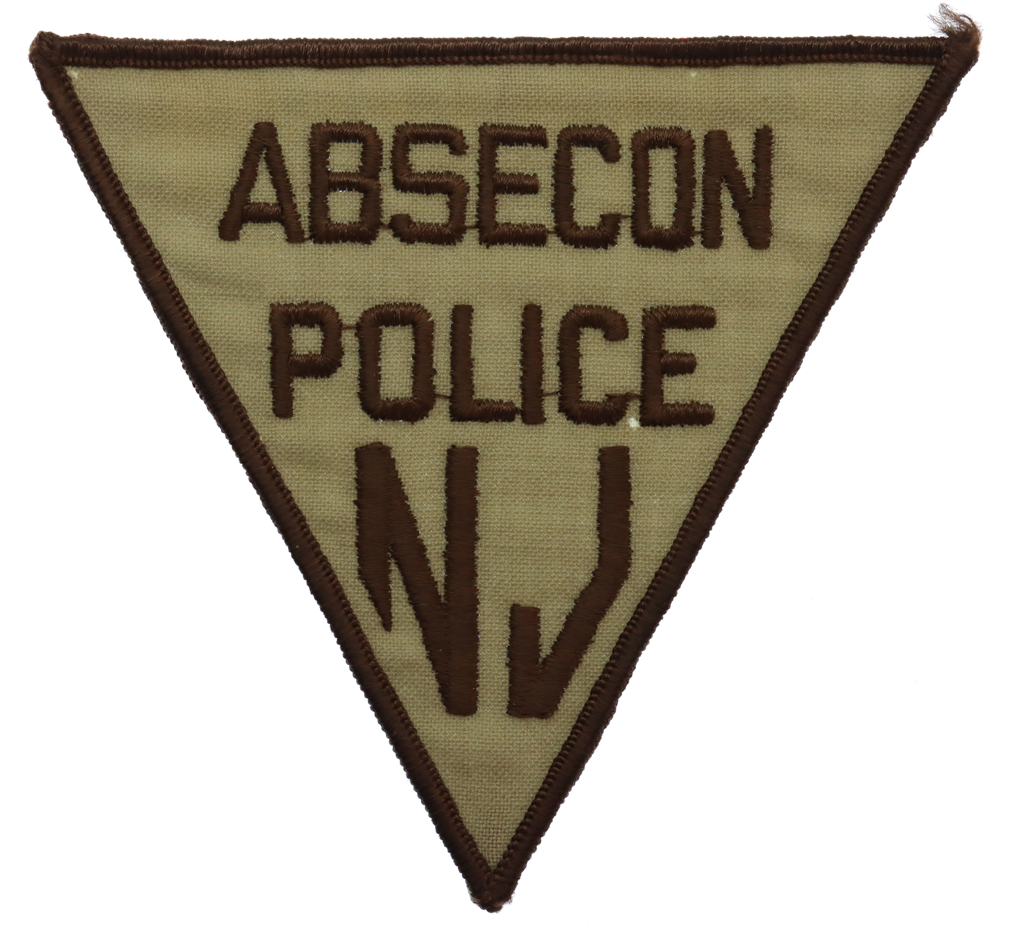 United States Absecon Police NJ Cloth Patch Badge