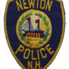 United States Newton Police N.H. Cloth Patch Badge