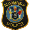 United States Bloomfield Police Cloth Patch Badge