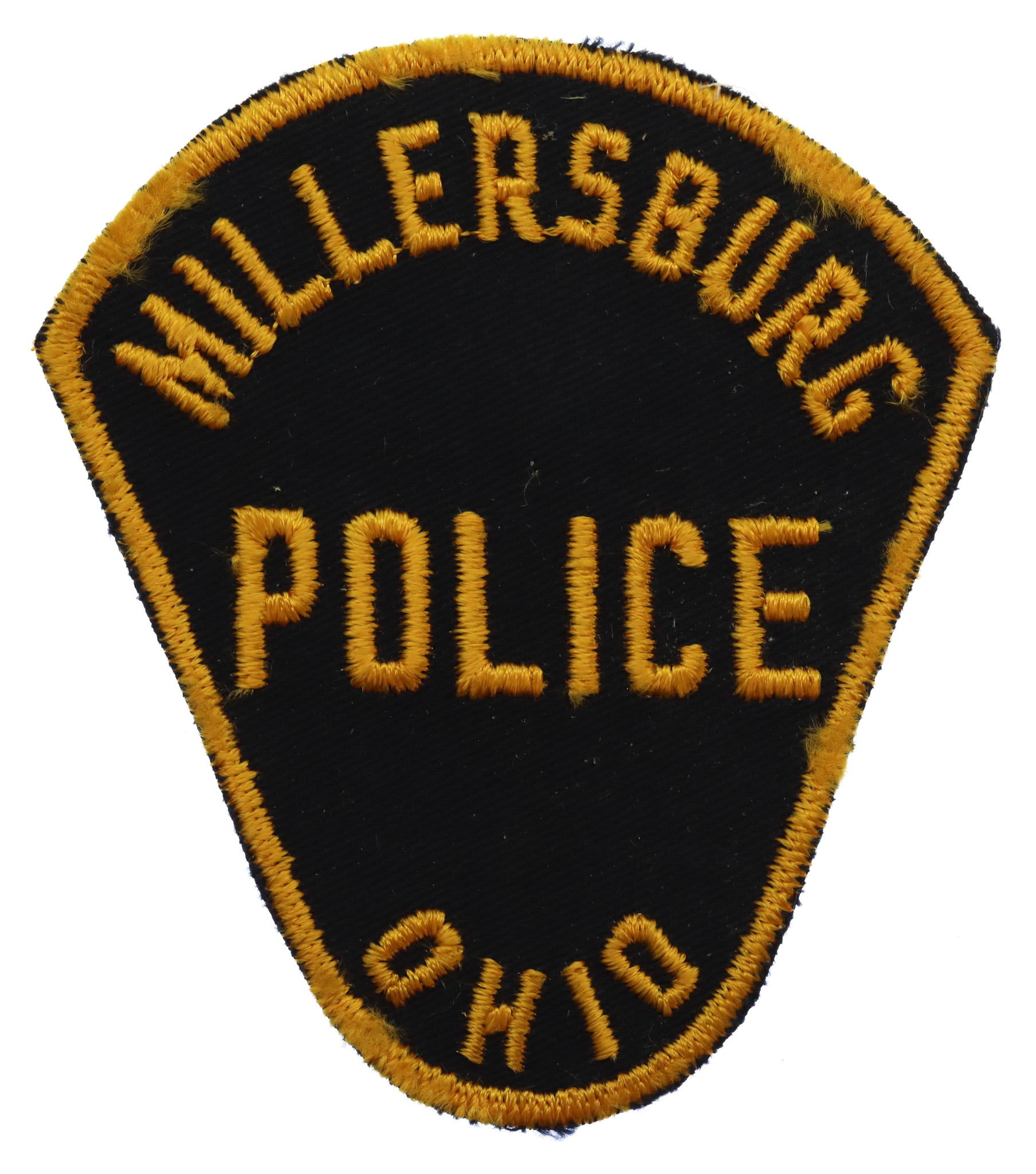United States Millersburg Police Ohio Cloth Patch Badge