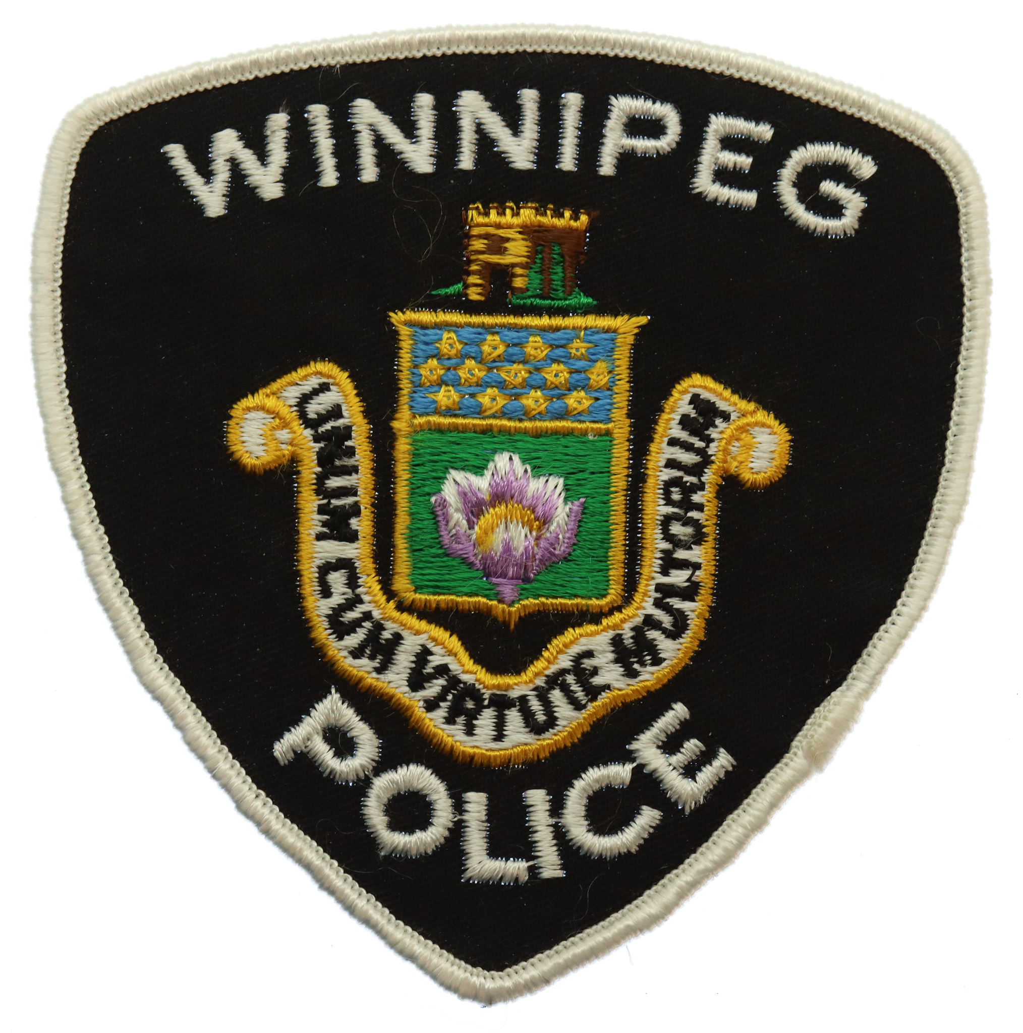 Canadian Winnipeg Police Cloth Patch Badge