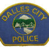 United States Dalles City Police Cloth Patch Badge