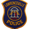 United States Lawrenceville Police Cloth Patch Badge