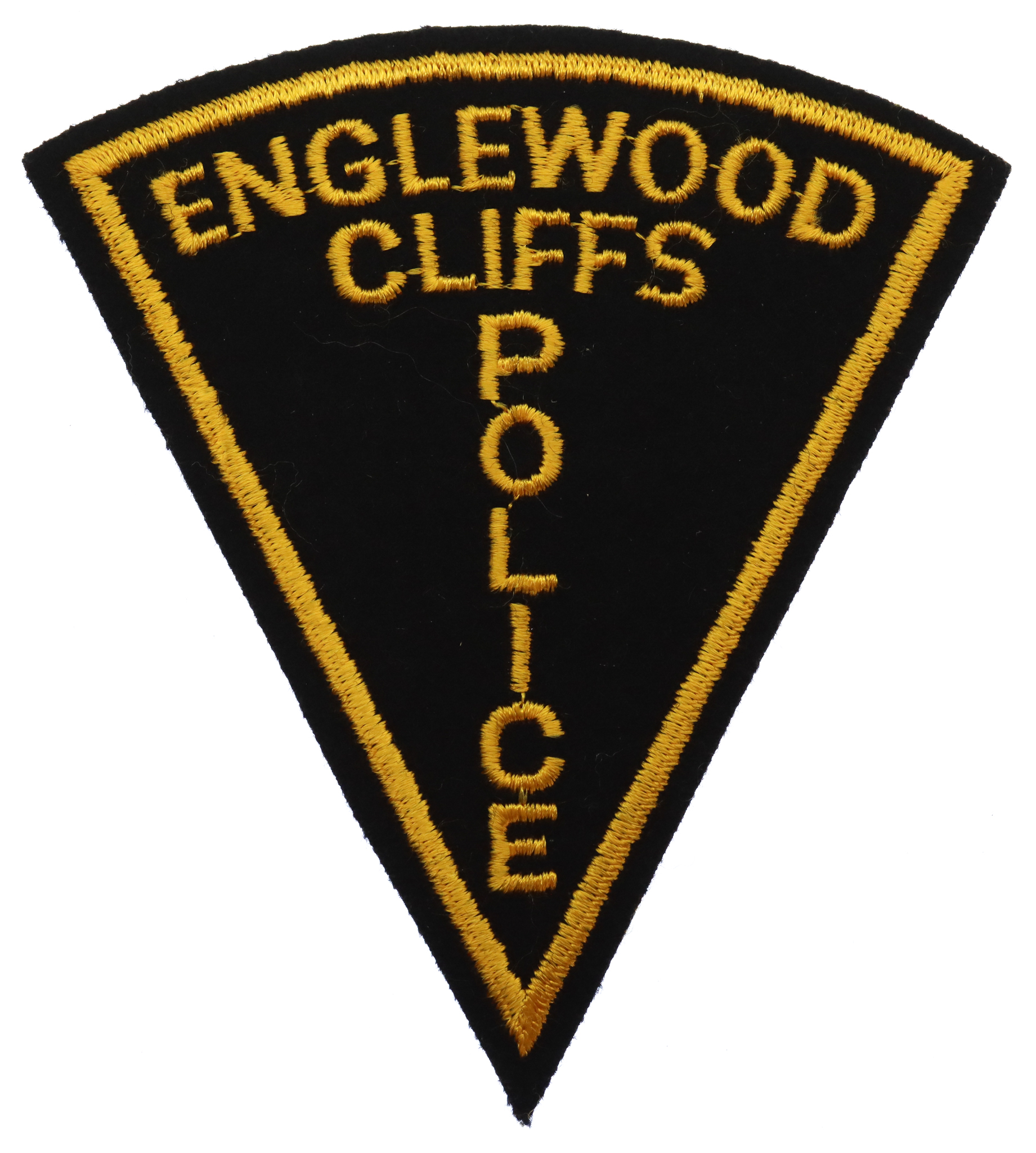 United States Englewood Cliffs Police Cloth Patch Badge