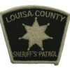 United States Louisa County Sheriff's Patrol Cloth Patch Badge