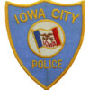 United States Iowa City Police Cloth Patch Badge