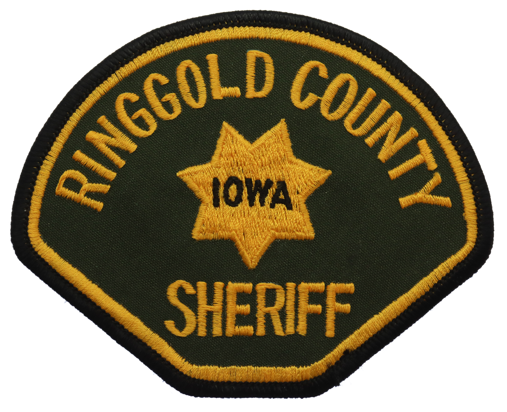 United States Ringgold County Iowa Sheriff Cloth Patch Badge