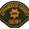 United States Appanoose County Iowa Sheriff Cloth Patch Badge
