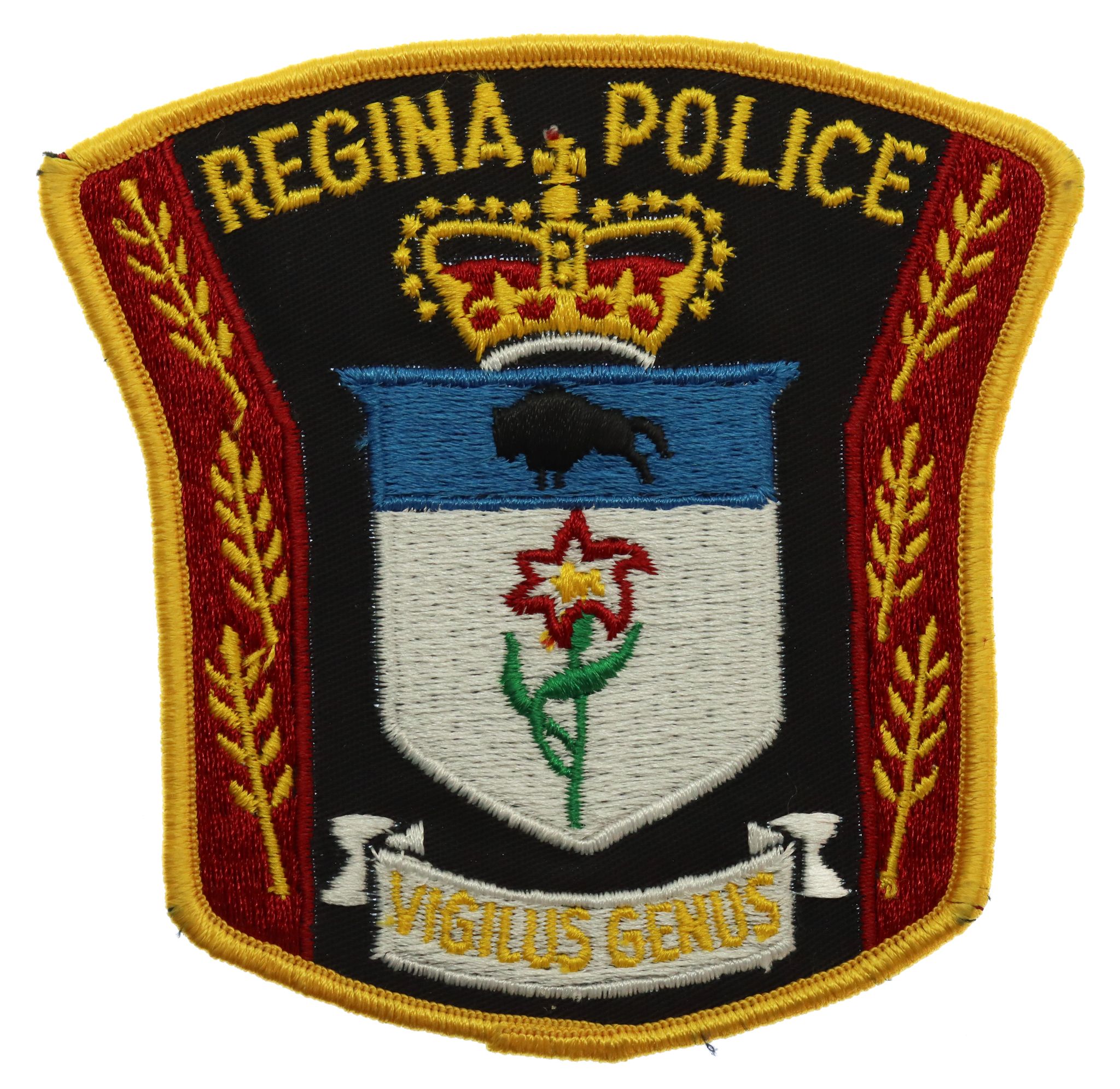Canadian Regina Police Cloth Patch Badge