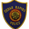 United States Cedar Rapids Iowa Police Cloth Patch Badge