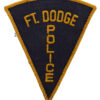United States Ft. Dodge Police Cloth Patch Badge