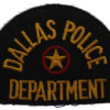 United States Dallas Police Department Cloth Patch Badge