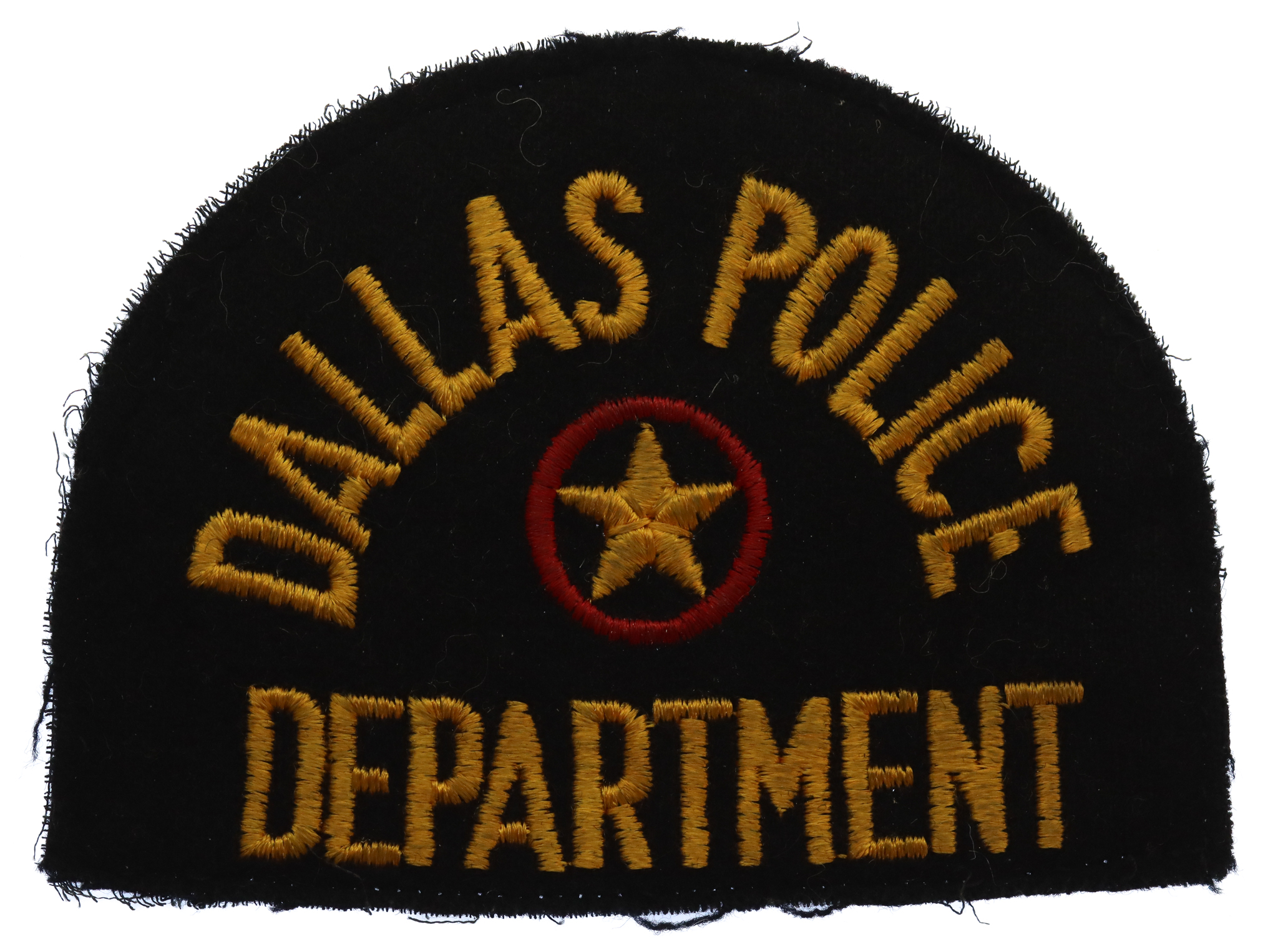 United States Dallas Police Department Cloth Patch Badge