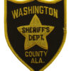United States Washington County ALA. Sheriff's Dept. Cloth Patch Badge