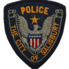 United States The City of Salisbury Police Cloth Patch Badge