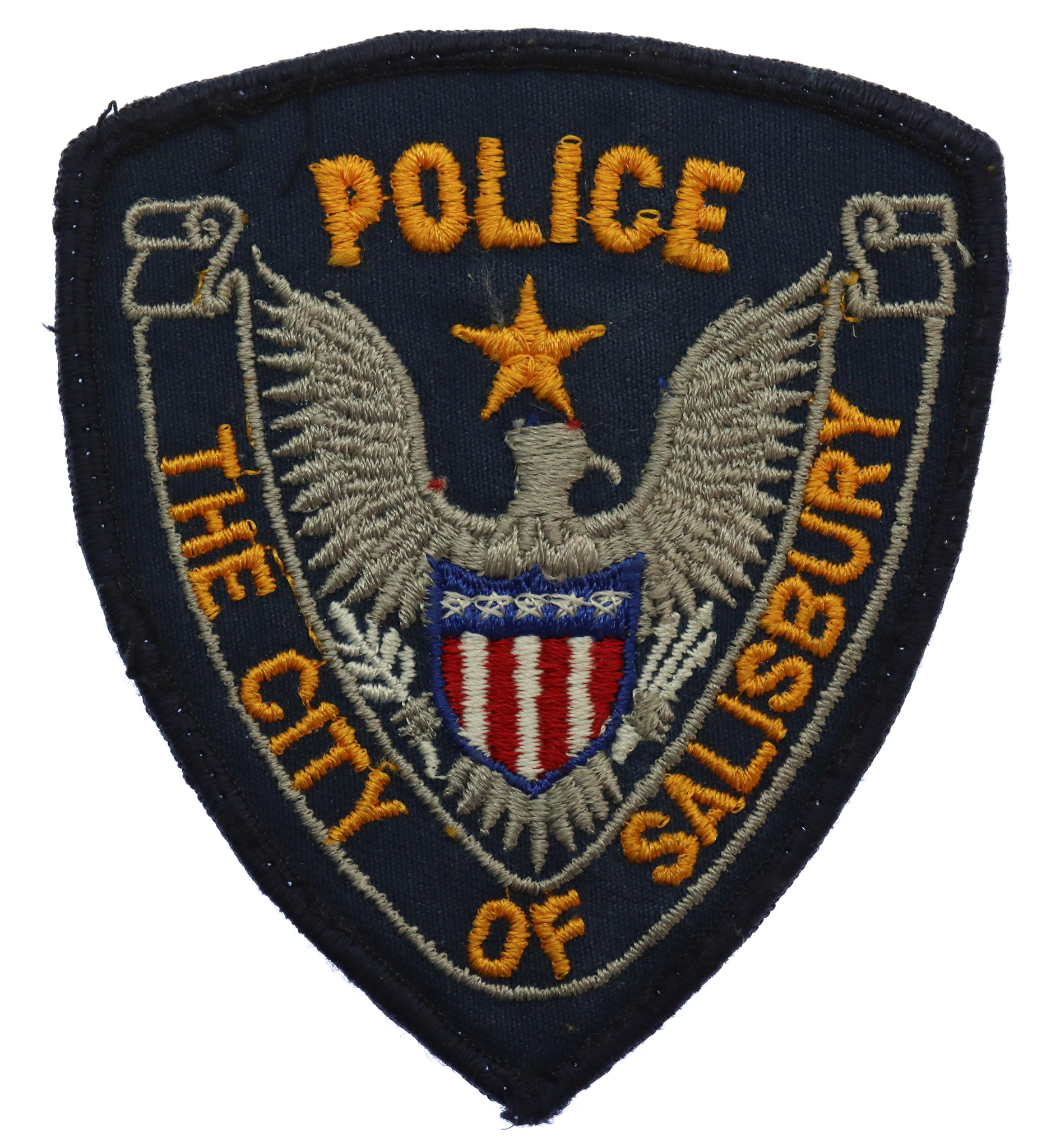 United States The City of Salisbury Police Cloth Patch Badge